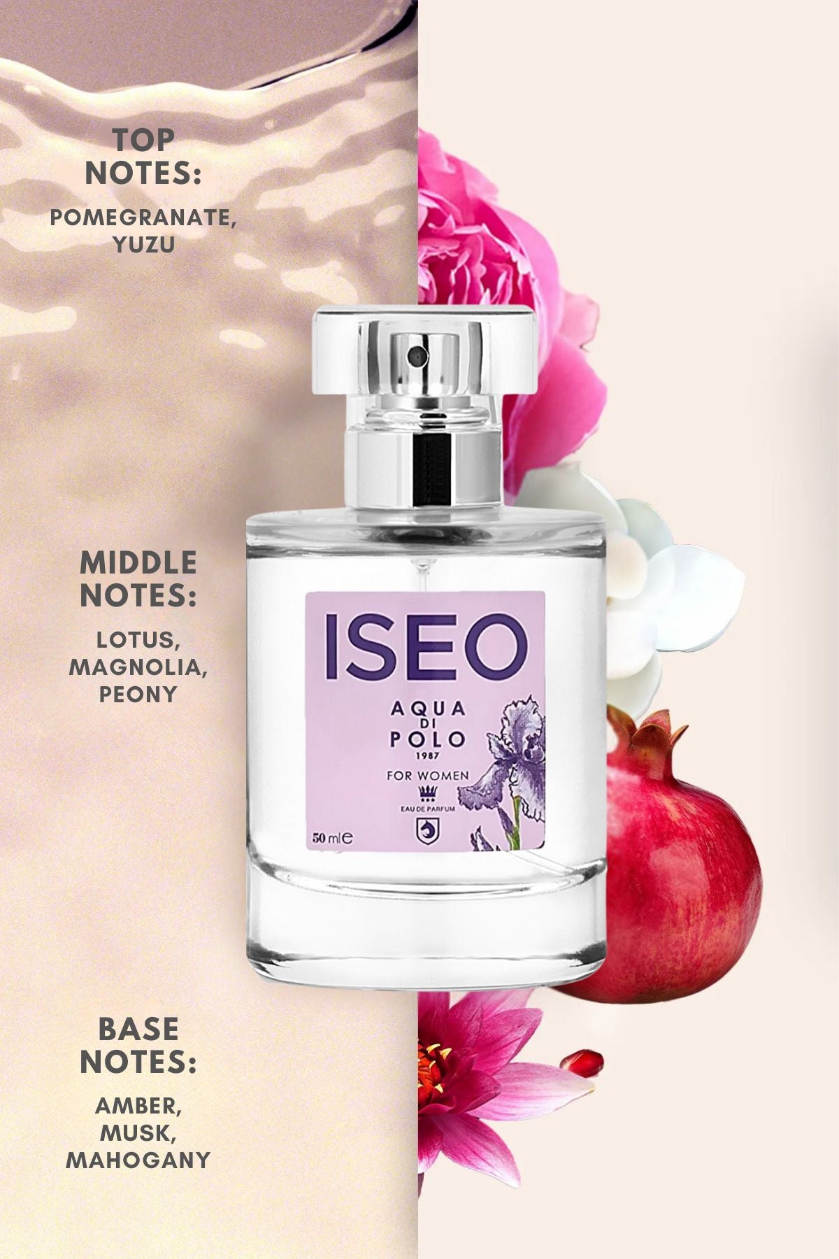 Bolsena ve Iseo EDP Kadın Parfüm Seti 50 ml 2 Adet