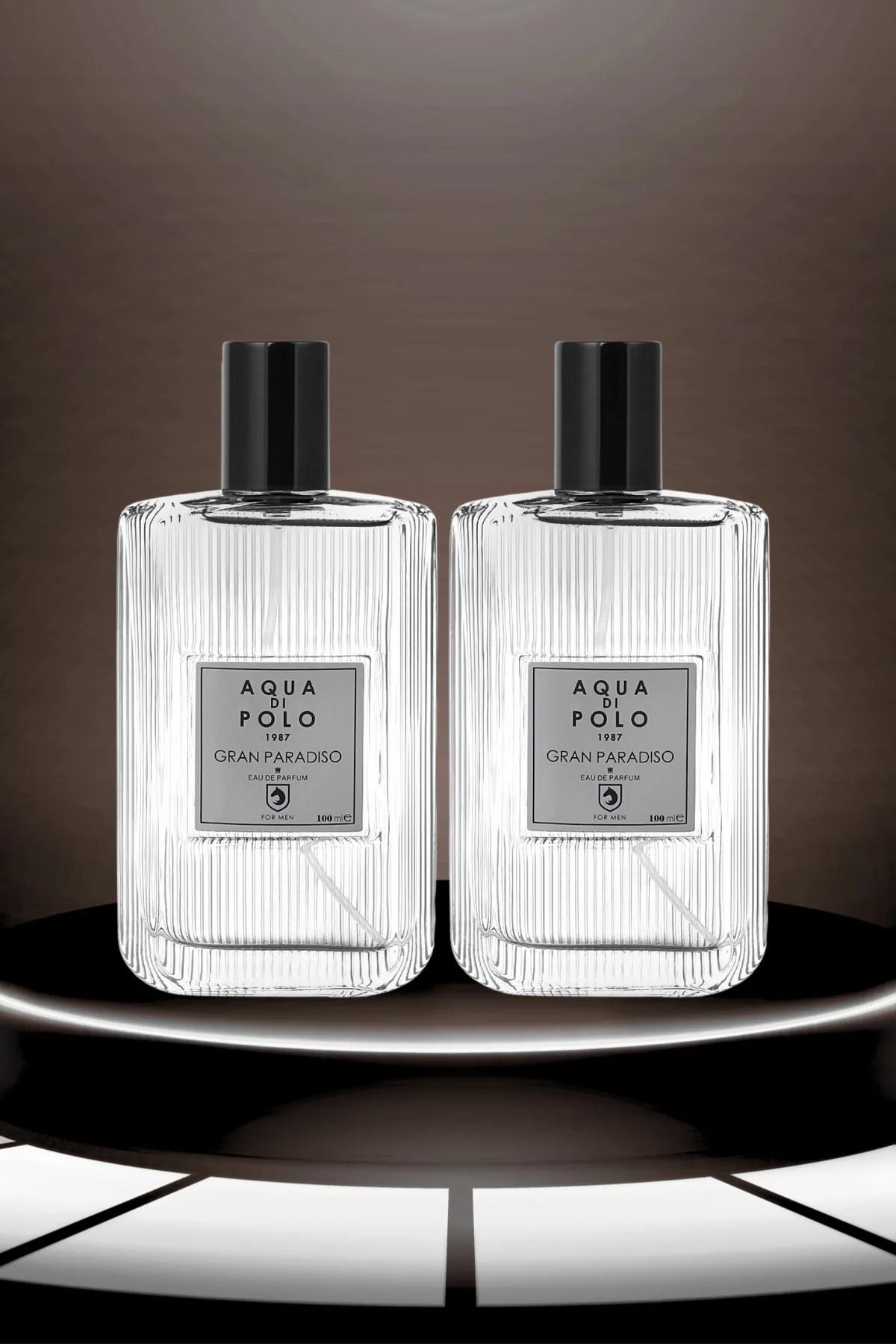 Gran Paradiso EDP Erkek Parfüm Seti 100 ml 2 Adet | Narenciye, Odunsu | Greyfurt, Deniz, Paçuli