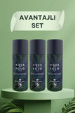 Aqua di Polo 1987 Gran Paradiso Jungle 150 ml Trio Men's Deodorant Set STCC004601
