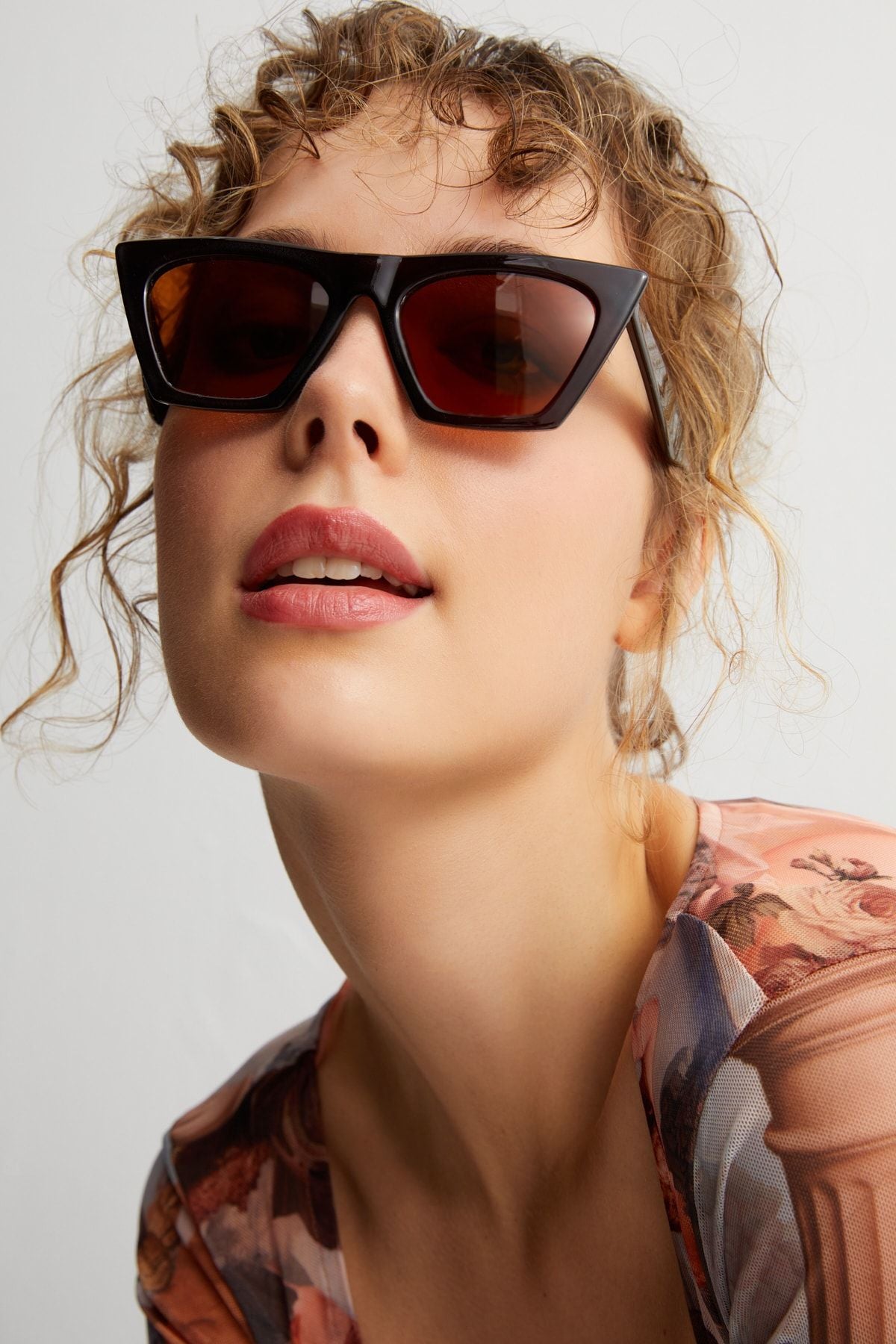 Aqua di Polo 1987 Brown Cat Eye Women's Sunglasses APSS053300
