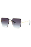 Aqua di Polo 1987 Black Cut Glass Women's Sunglasses APSG000100