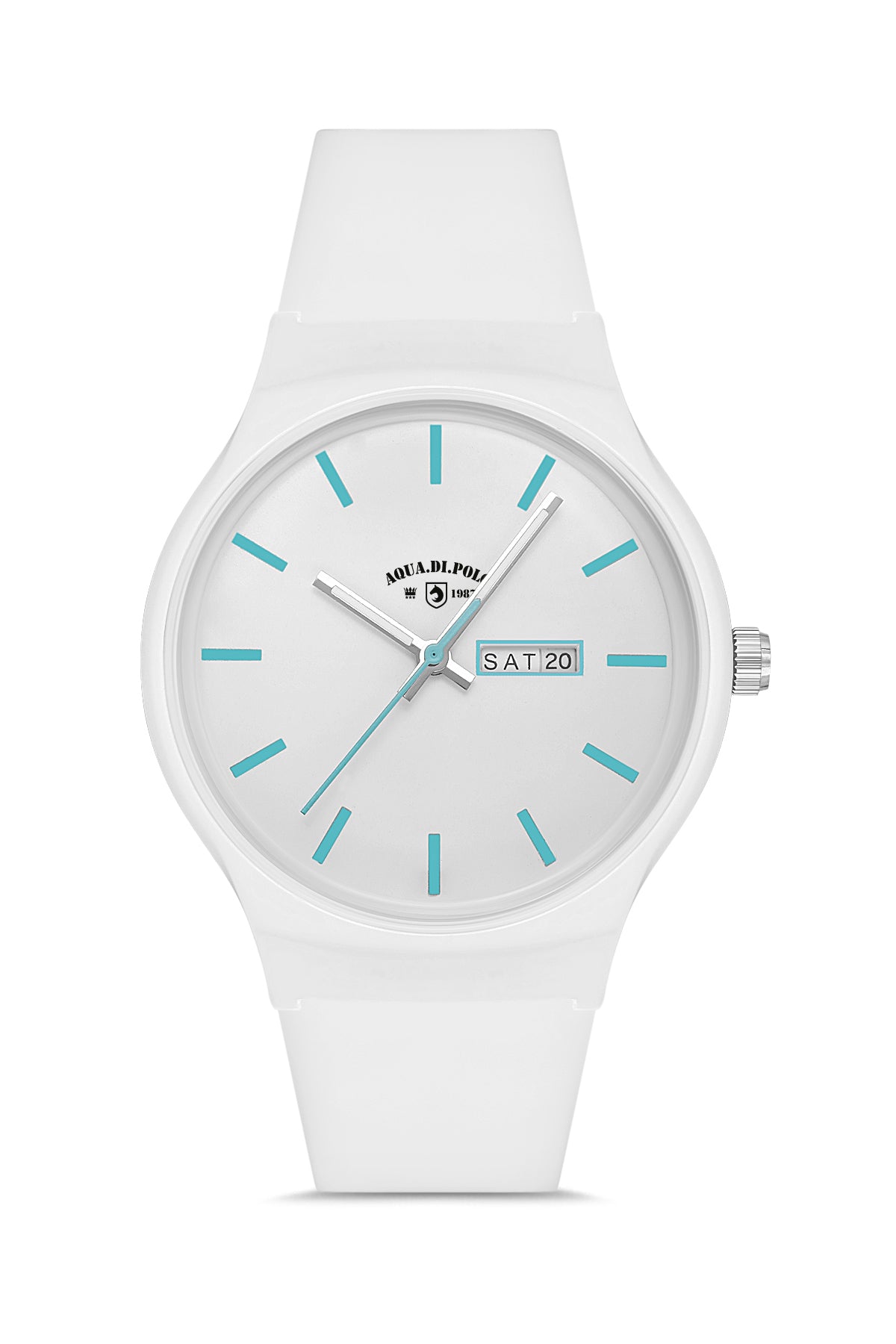 Beyaz Unisex Silikon Kol Saati APWR031813