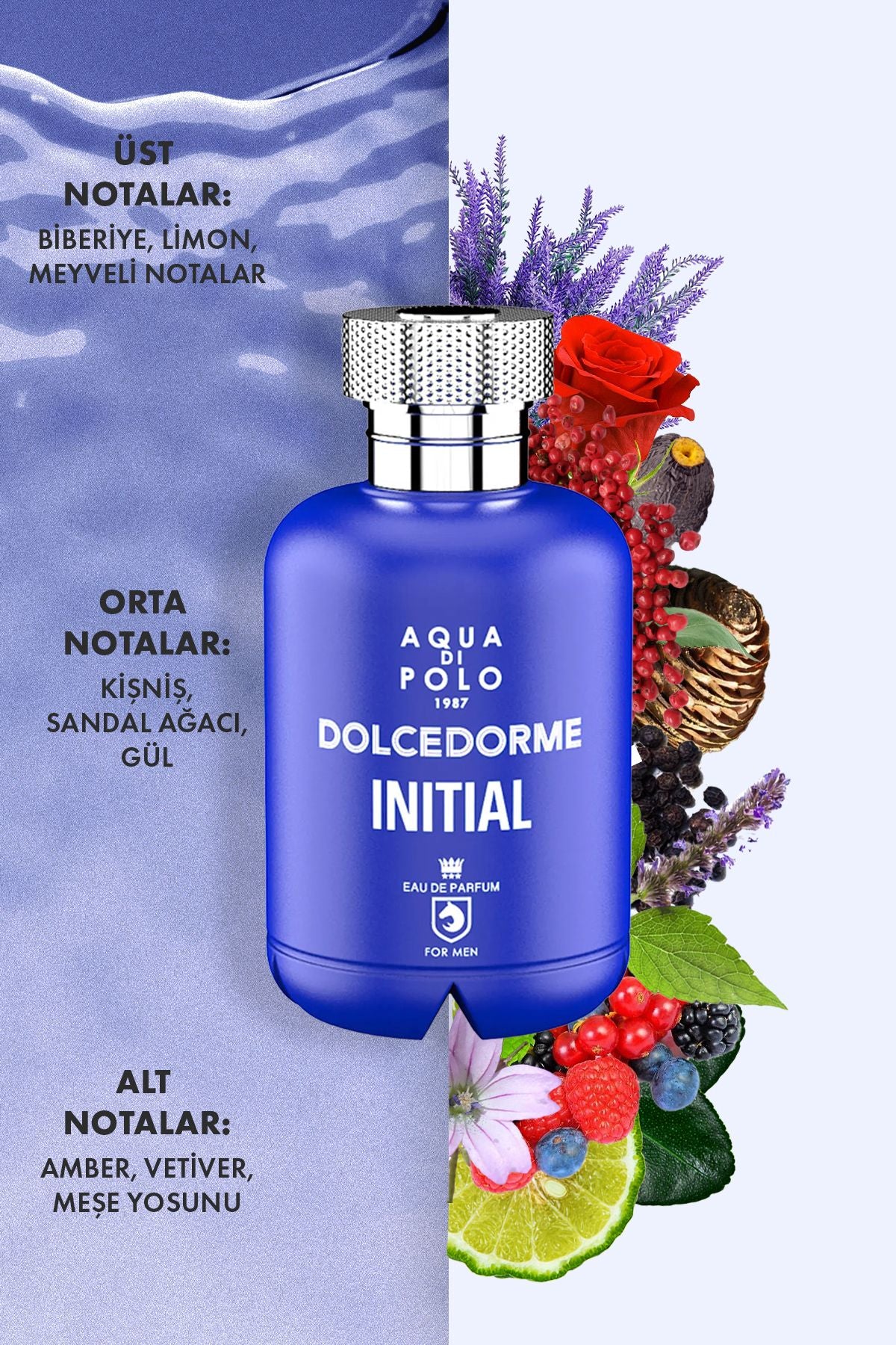 Aqua di Polo Dolcedorme Initial 90 Ml EDP Men's Perfume 