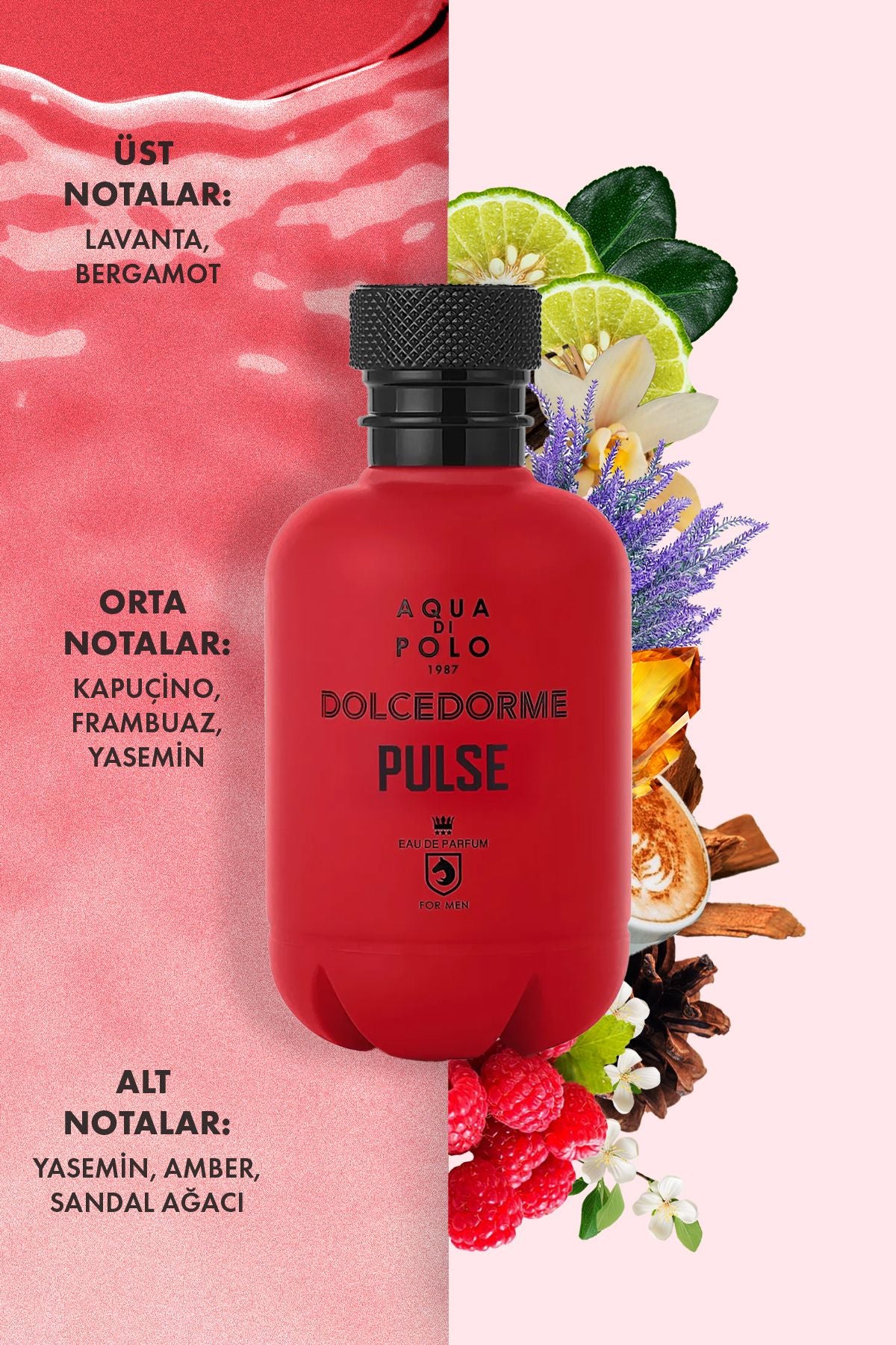 Aqua di Polo Dolcedorme Pulse 90 Ml EDP Men's Perfume 