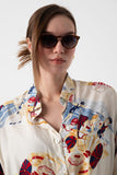 Golden Hour Kahverengi Unisex Yuvarlak Güneş Gözlüğü Apsı002407--47 Ekartman