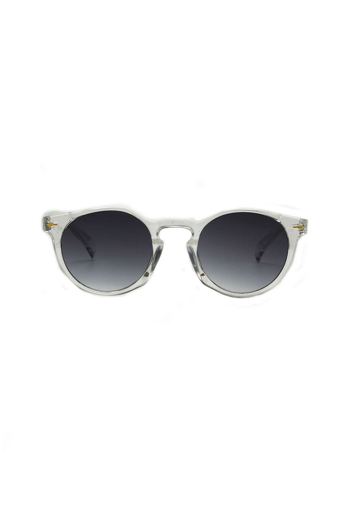 Golden Hour Şeffaf Unisex Yuvarlak Güneş Gözlüğü Apsı002411--47 Ekartman