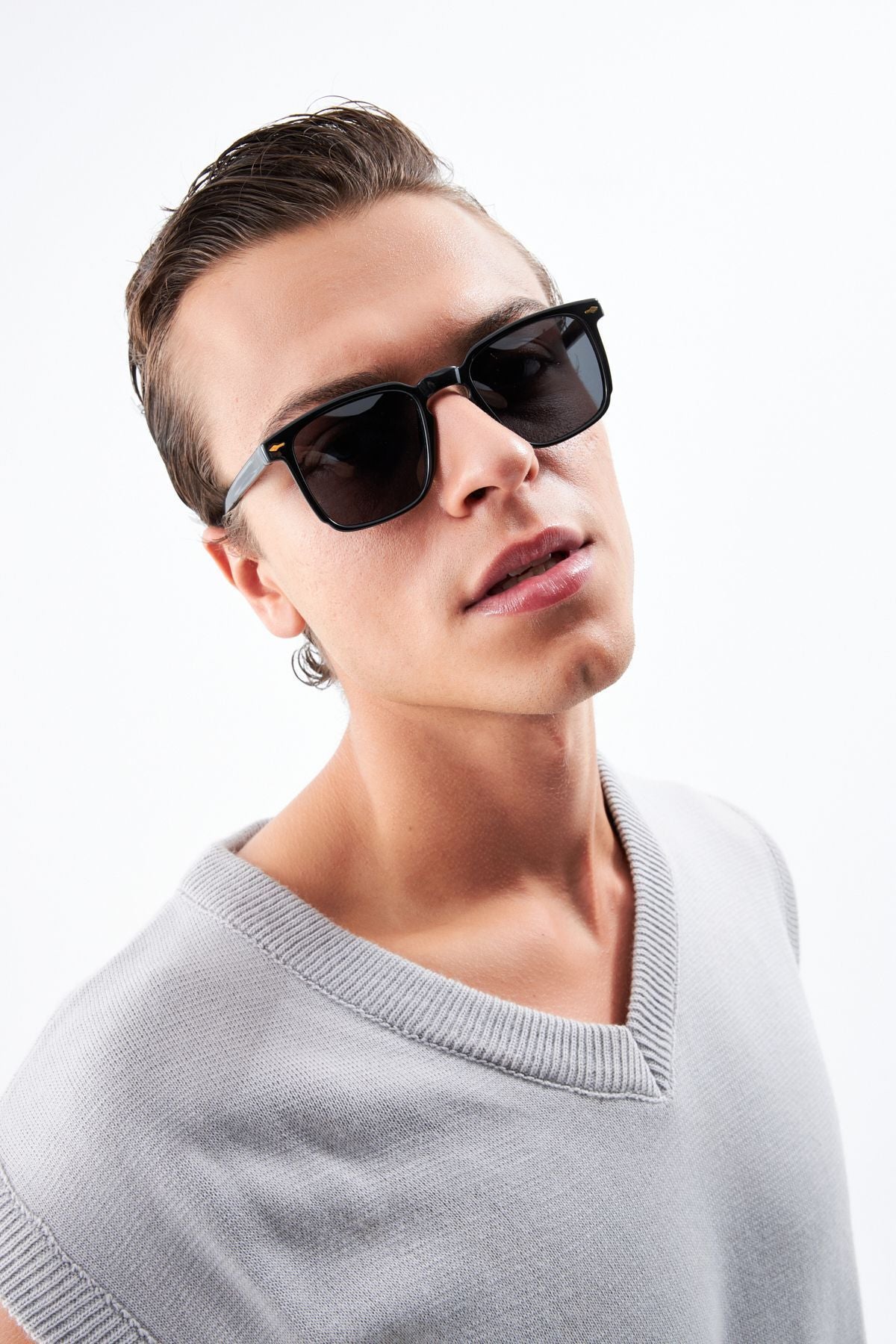 Aqua di Polo 1987 Black Men's Sunglasses APSI001906