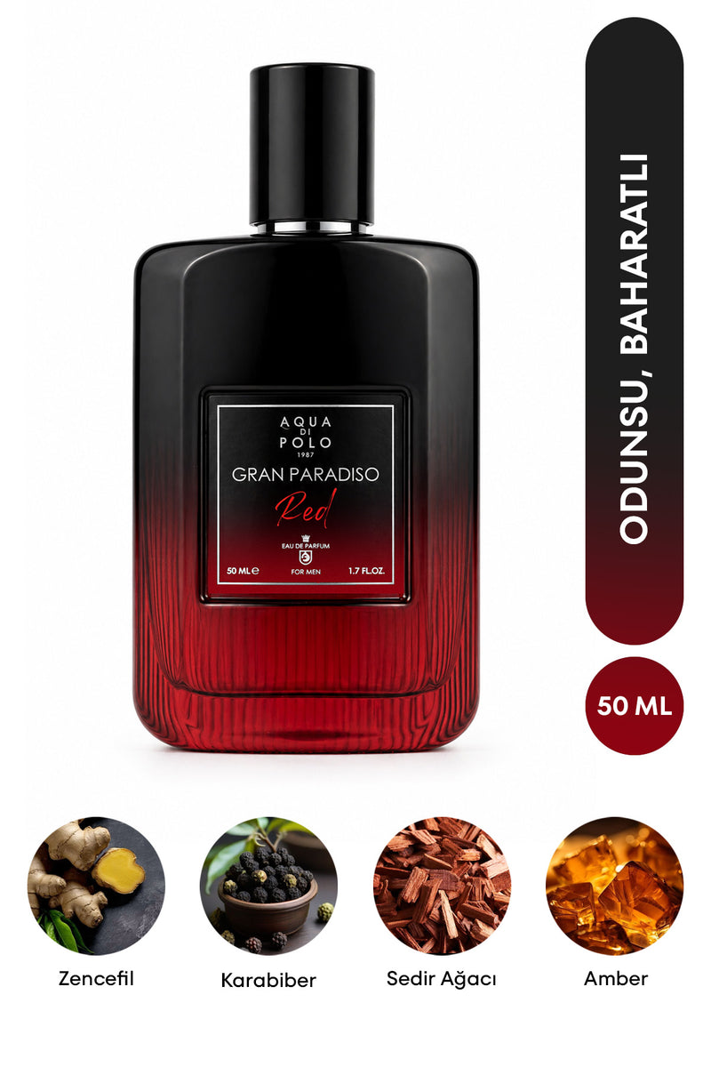 Gran Paradiso Red EDP Erkek Parfüm 50 ml