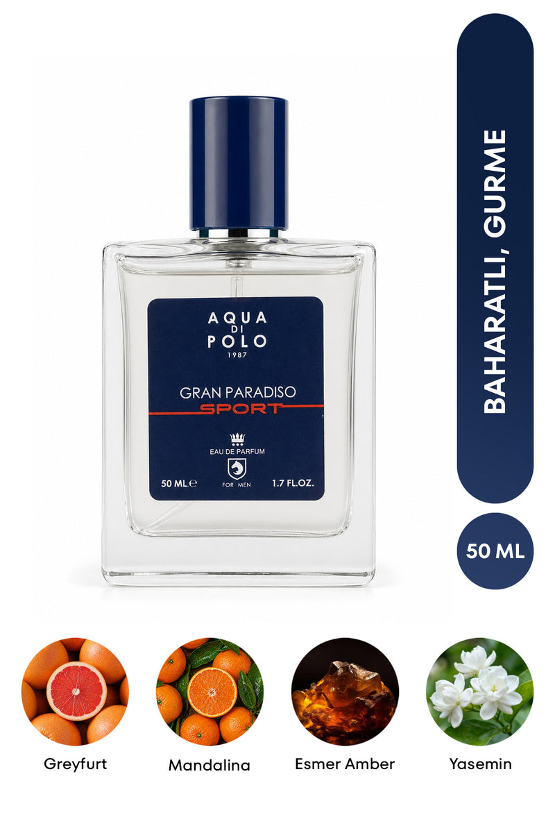 Gran Paradiso Sport EDP Erkek Parfüm 50ml