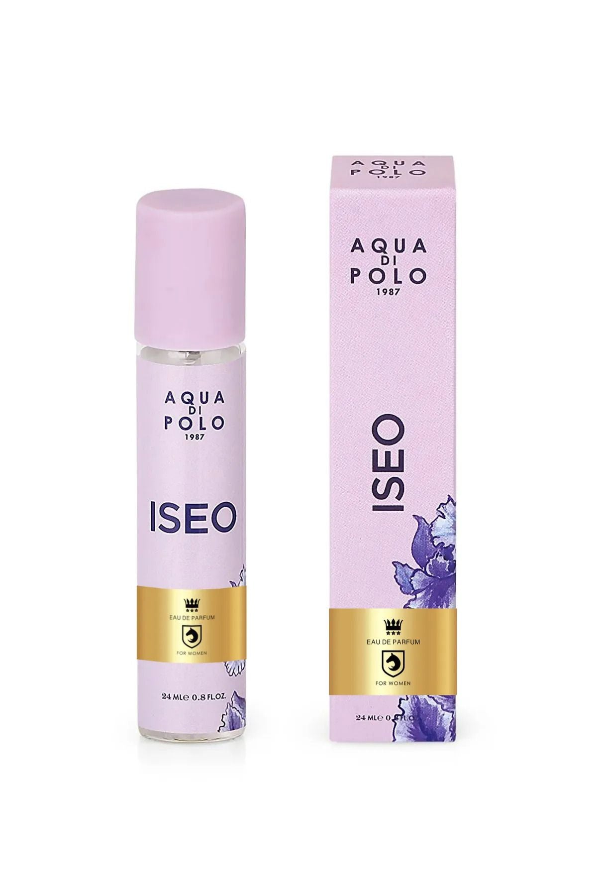 Iseo EDP 24 ml Çanta Boy Kadın Parfümü 4 Adet | Meyveli, Çiçeksi | Nar, Lotus, Manolya, Amber, Misk