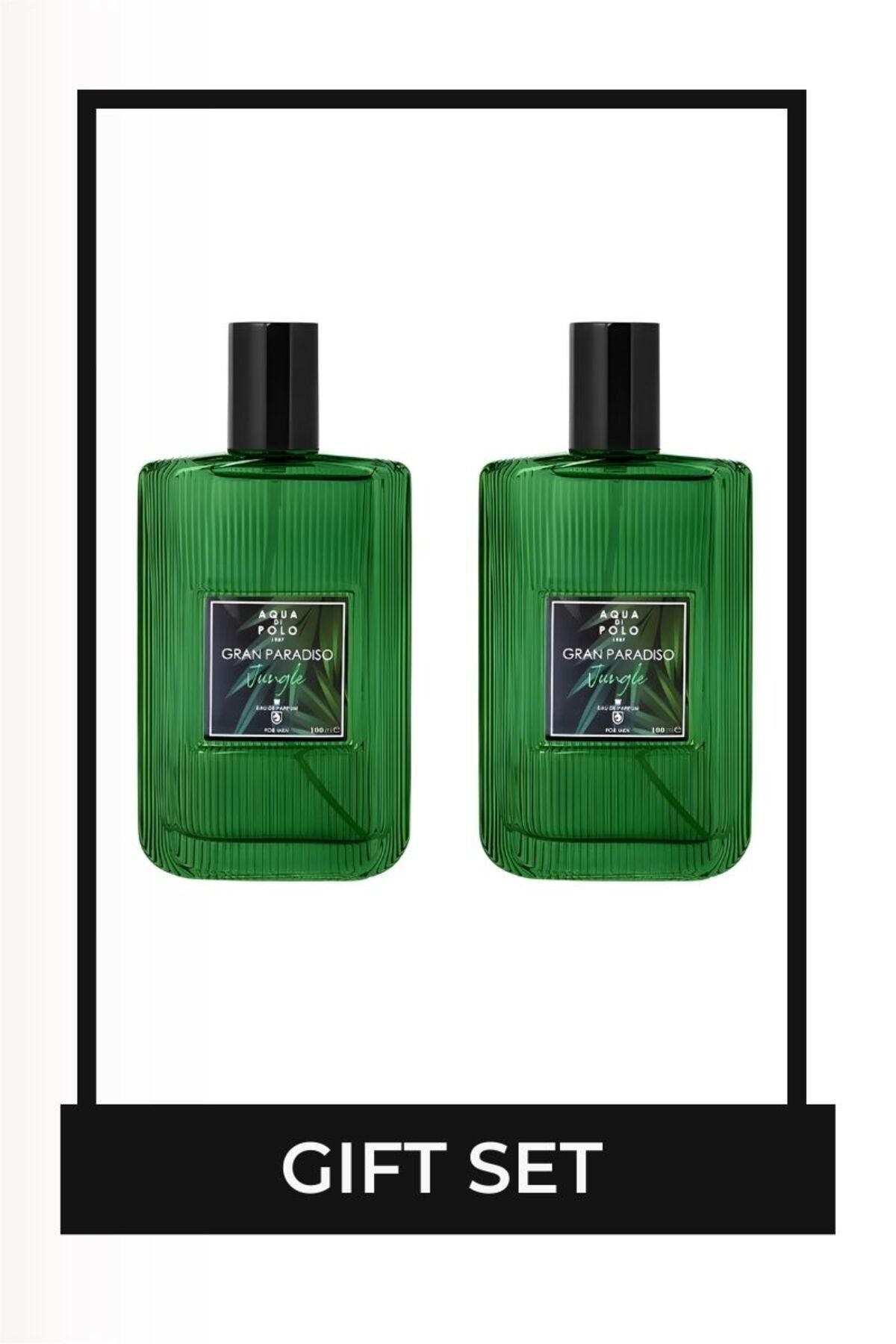 Aqua di Polo 1987 Gran Paradiso Jungle 100 ml EDP Duo Men's Perfume Set STCC021379