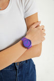 Aqua di Polo 1987 Purple Silicone Women's Wristwatch APSR1-A9653-KSMMM