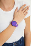 Aqua di Polo 1987 Purple Silicone Women's Wristwatch APSR1-A9653-KSMMM