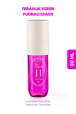 Kadın Vücut Ve Saç Spreyi Body Mist 90 ml | Vanilya Ve Yasemin Notalı | Zarif Ve Sıcak Ferahlık