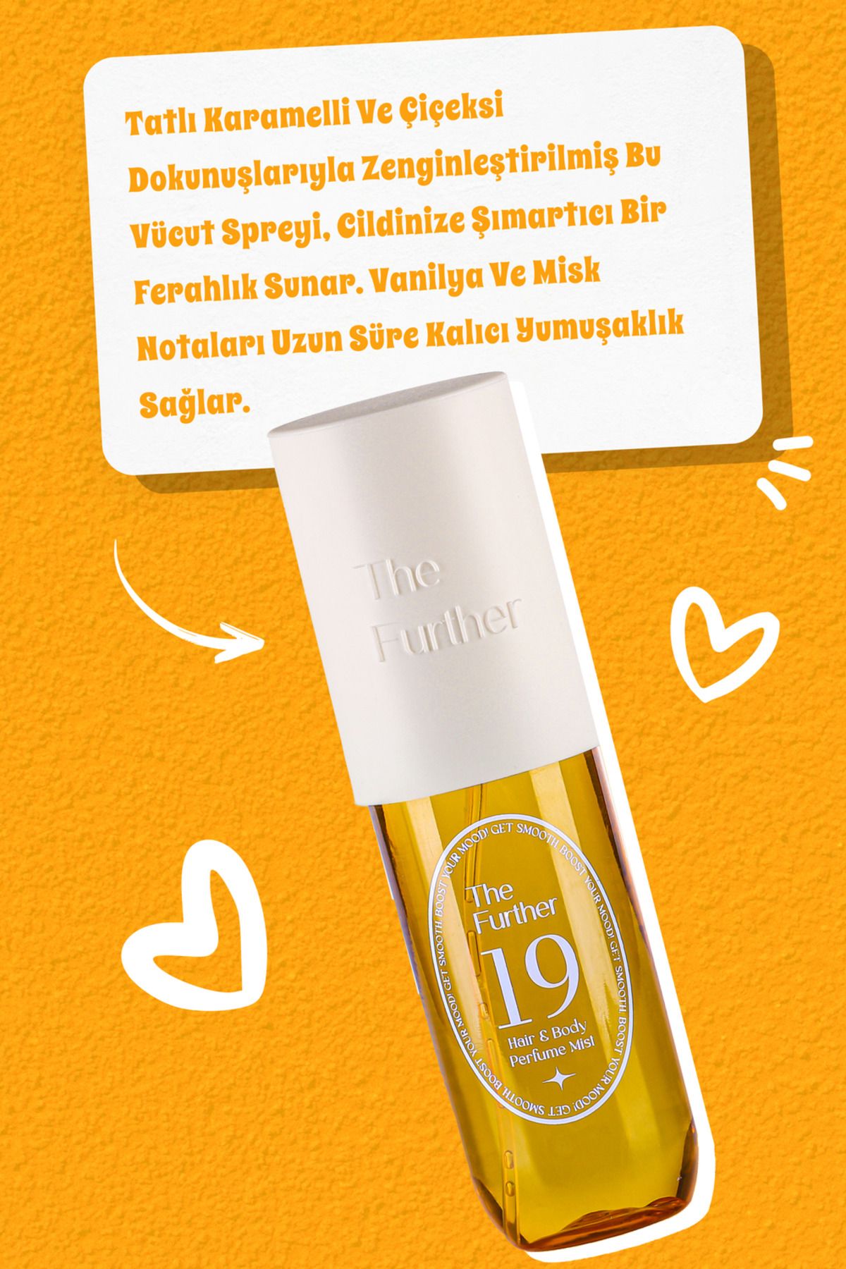 Kadın Vücut Ve Saç Spreyi Body Mist 90 ml |amber, Misk Ve Yasemin Notalı |kalıcı Ve Zarif Koku