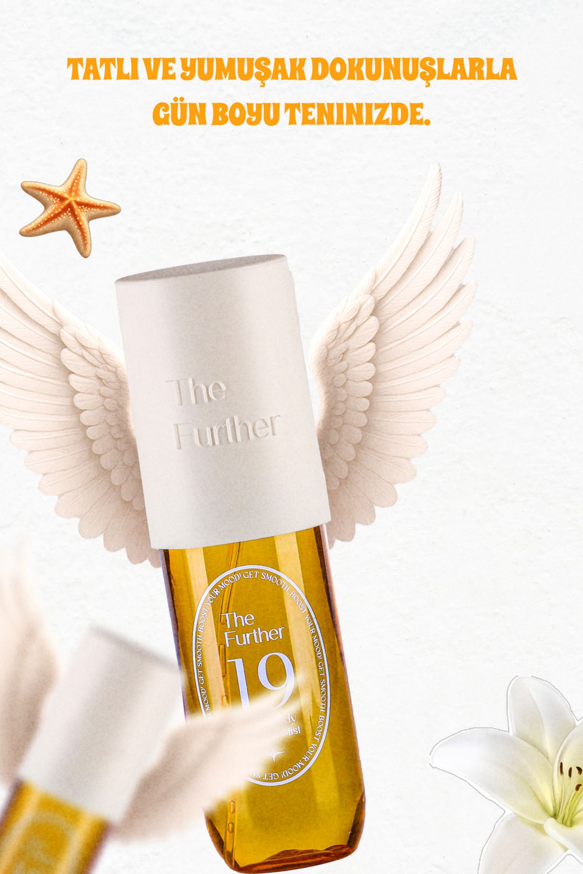 Kadın Vücut Ve Saç Spreyi Body Mist 90 ml |amber, Misk Ve Yasemin Notalı |kalıcı Ve Zarif Koku