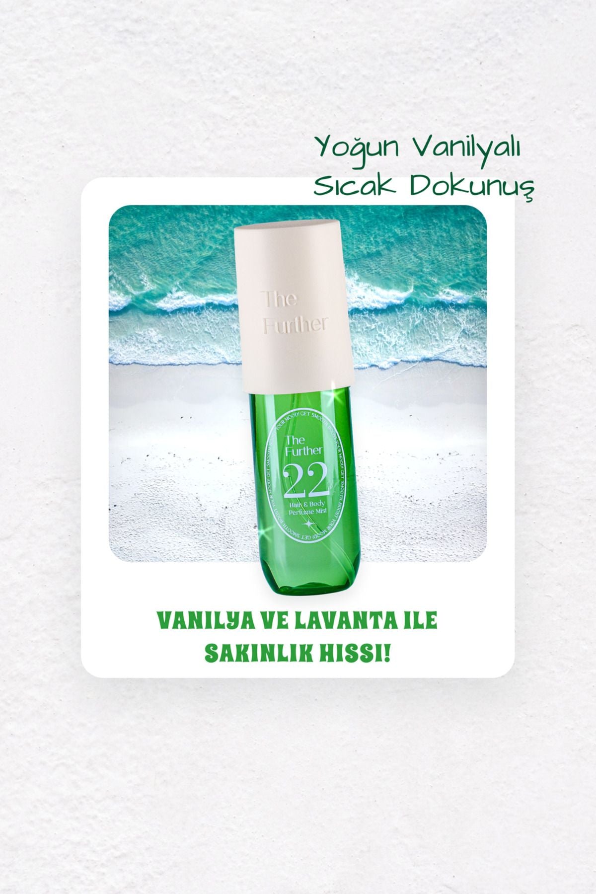 Kadın Vücut Ve Saç Spreyi Body Mist 90ml | Vanilya Ve Lavanta Notaları | Sıcak Ve Rahatlatıcı