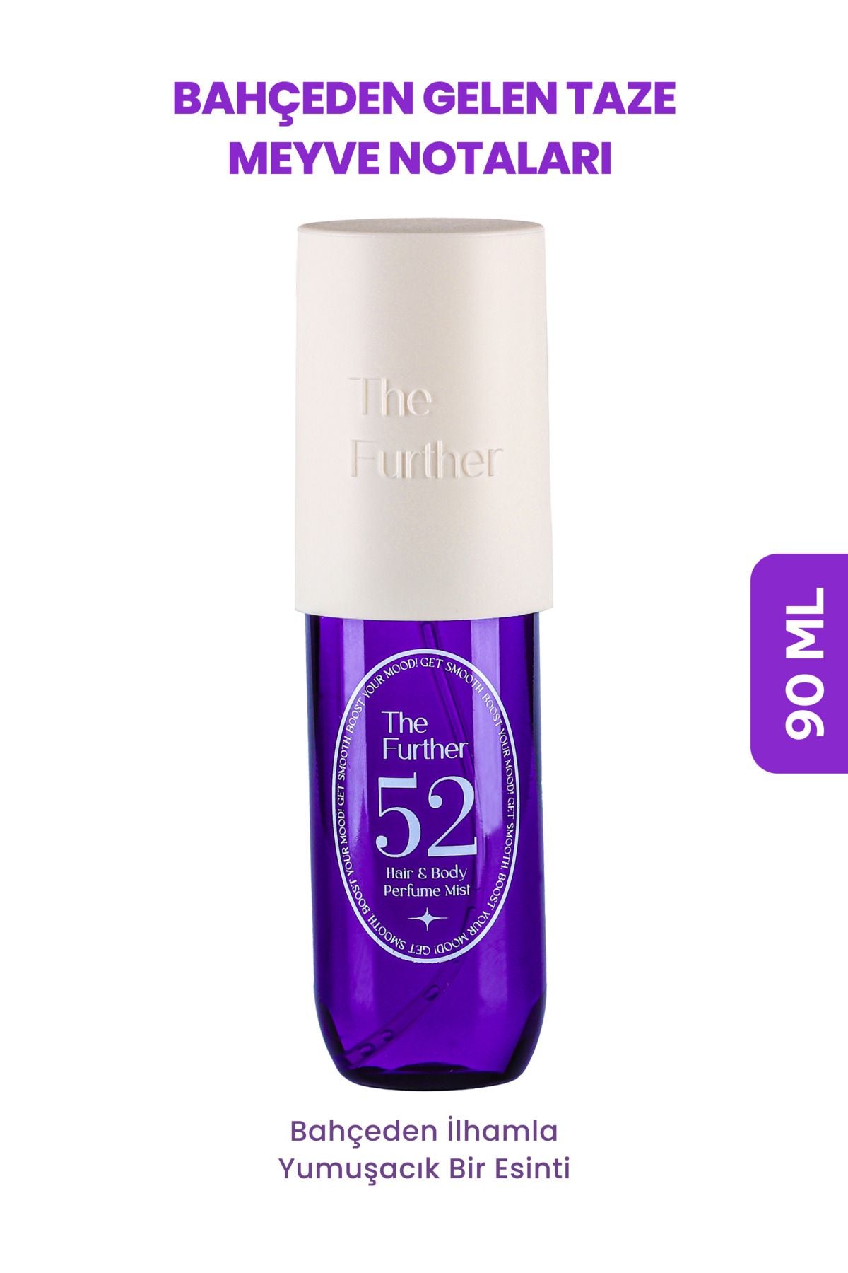 Kadın Vücut Ve Saç Spreyi Body Mist 90 ml I Gardenya Ve Armut Notaları I Gün Boyu Ferahlık