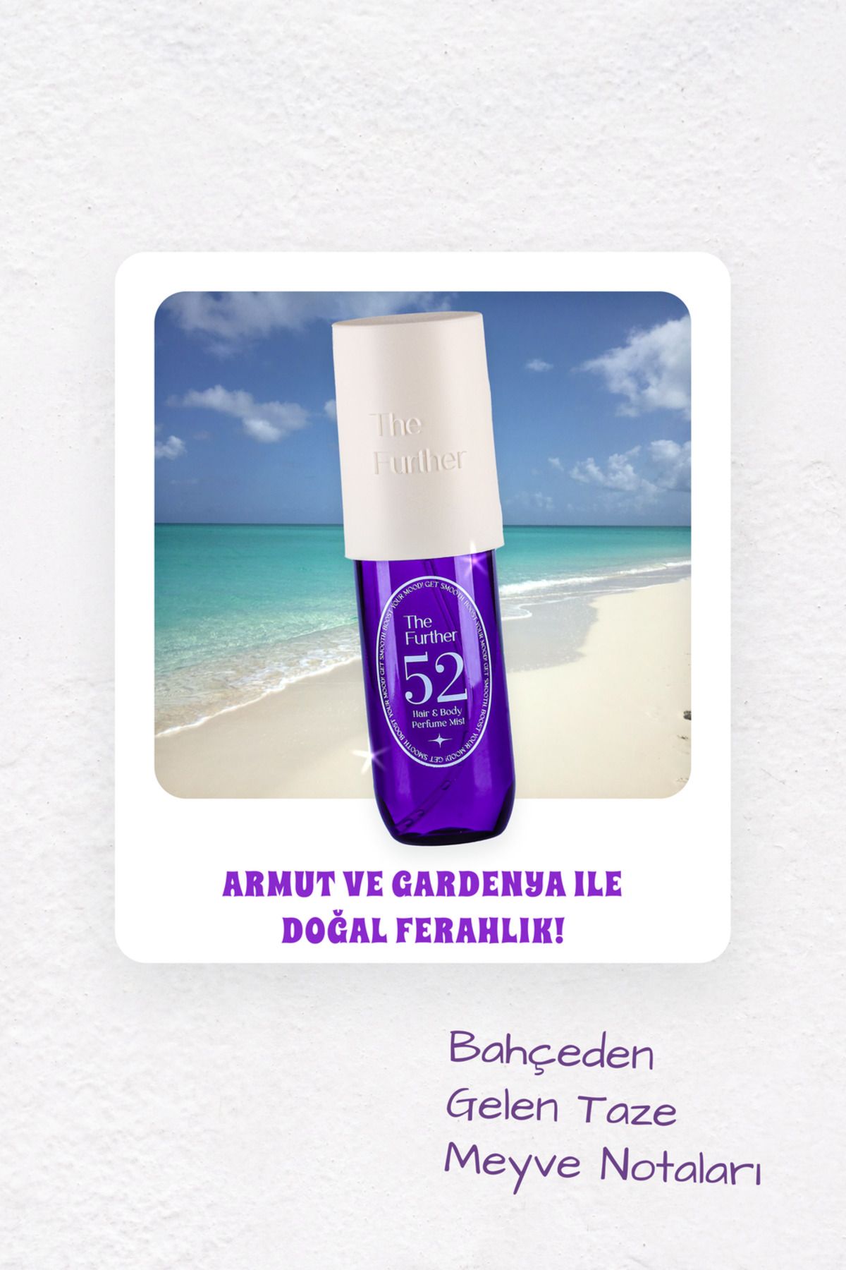 Kadın Vücut Ve Saç Spreyi Body Mist 90 ml I Gardenya Ve Armut Notaları I Gün Boyu Ferahlık