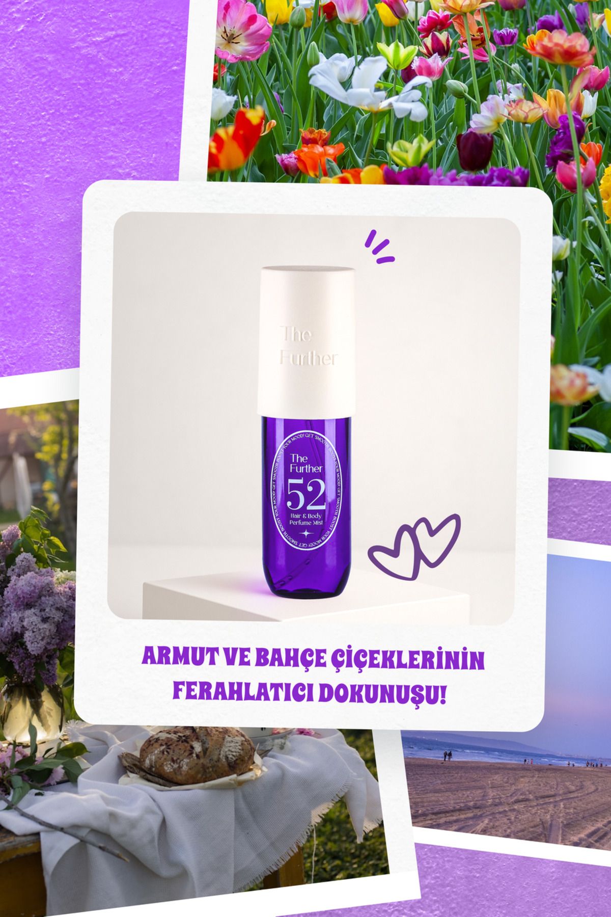 Kadın Vücut Ve Saç Spreyi Body Mist 90 ml I Gardenya Ve Armut Notaları I Gün Boyu Ferahlık