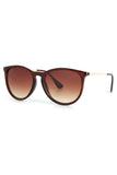 Aqua di Polo Women's Brown UV 400 Protection Sunglasses