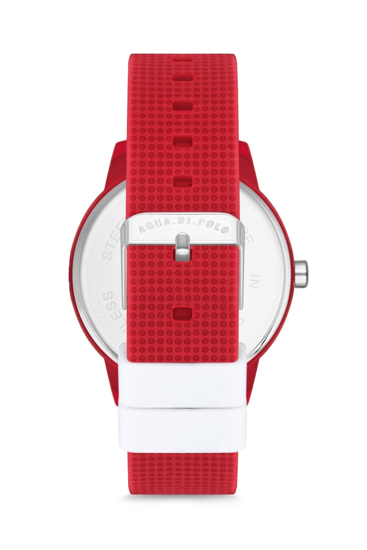 Aqua di Polo 1987 Red Silicone Unisex Wristwatch APSR1-A9635-USKKK
