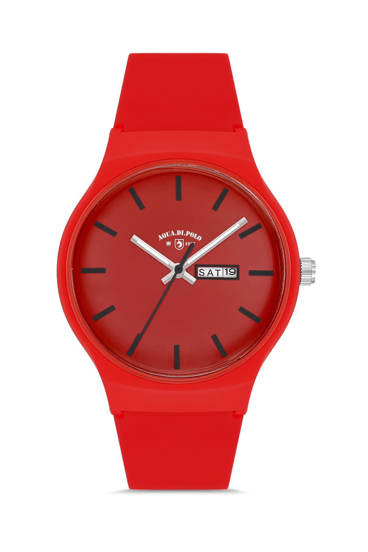 Kırmızı Unisex Silikon Kol Saati APWR031819