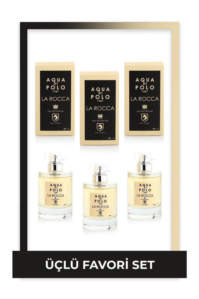 La Rocca EDP Kadın Parfüm 50ml 3 Adet