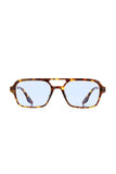 Leopar Çerçeveli Mavi Cam Unisex Güneş Gözlüğü Apss074701--52 Ekartman