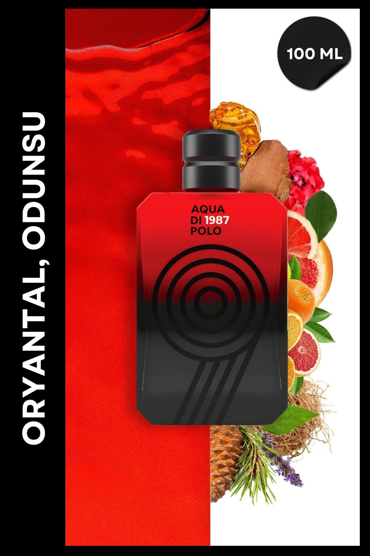 No.9 EDP Erkek Parfüm 100 ml | Oryantal, Odunsu | Narenciye, Greyfurt, Paçuli, Vetiver, Amber, Deri