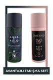 Aqua di Polo Omodeo 150 Ml Women and Gran Paradiso Jungle 150 Ml Deodorant 2-Piece Gift Set Stcc004201