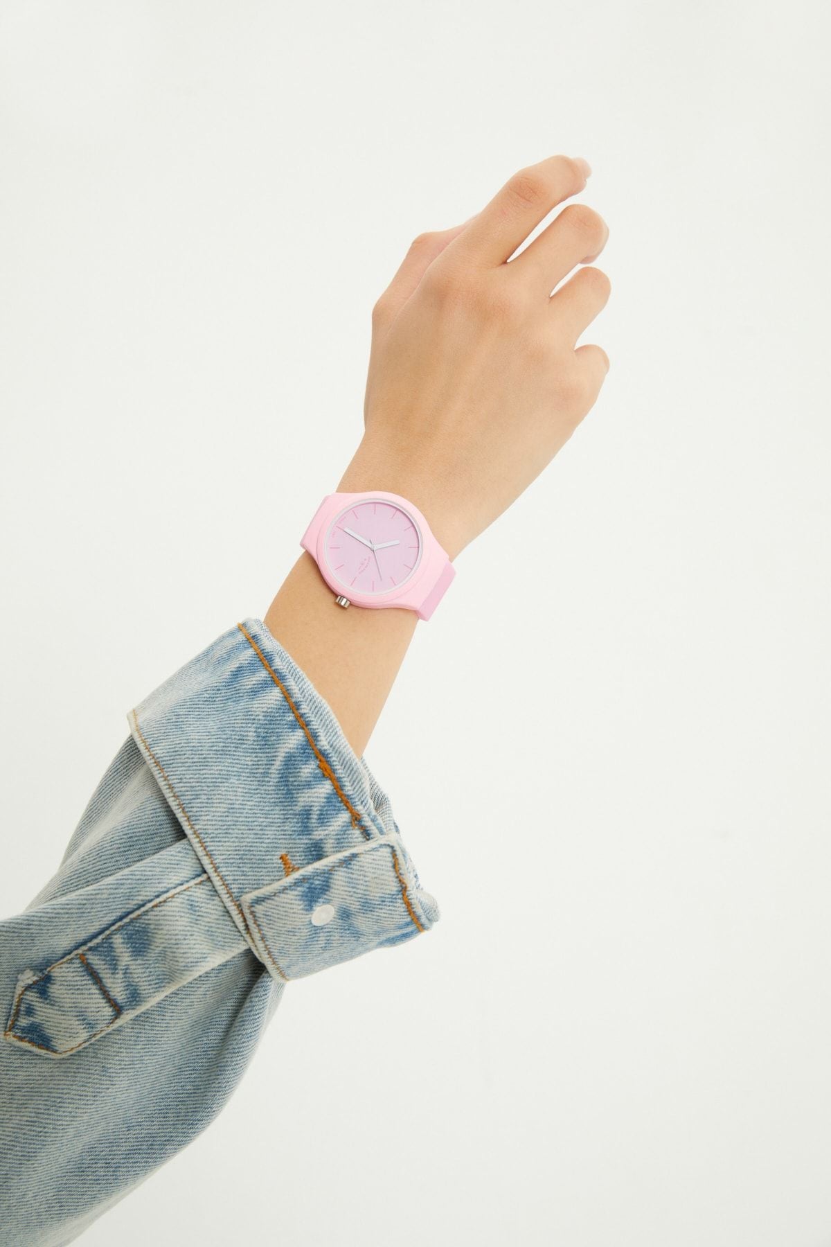 Aqua di Polo 1987 Pink Silicone Women's Wristwatch APSR1-A9650-USPPP