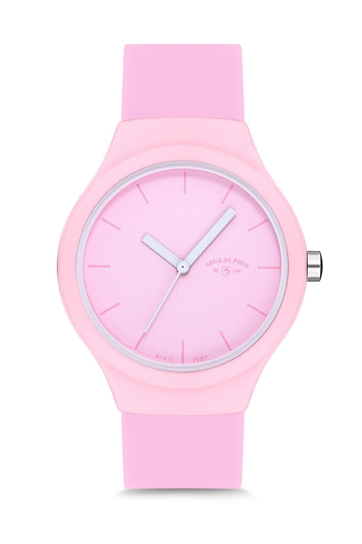 Aqua di Polo 1987 Pink Silicone Women's Wristwatch APSR1-A9650-USPPP