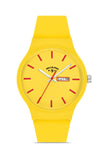 Sarı Unisex Silikon Kol Saati APWR031821