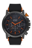 Aqua di Polo 1987 Black Silicone Men's Wristwatch APWR010001