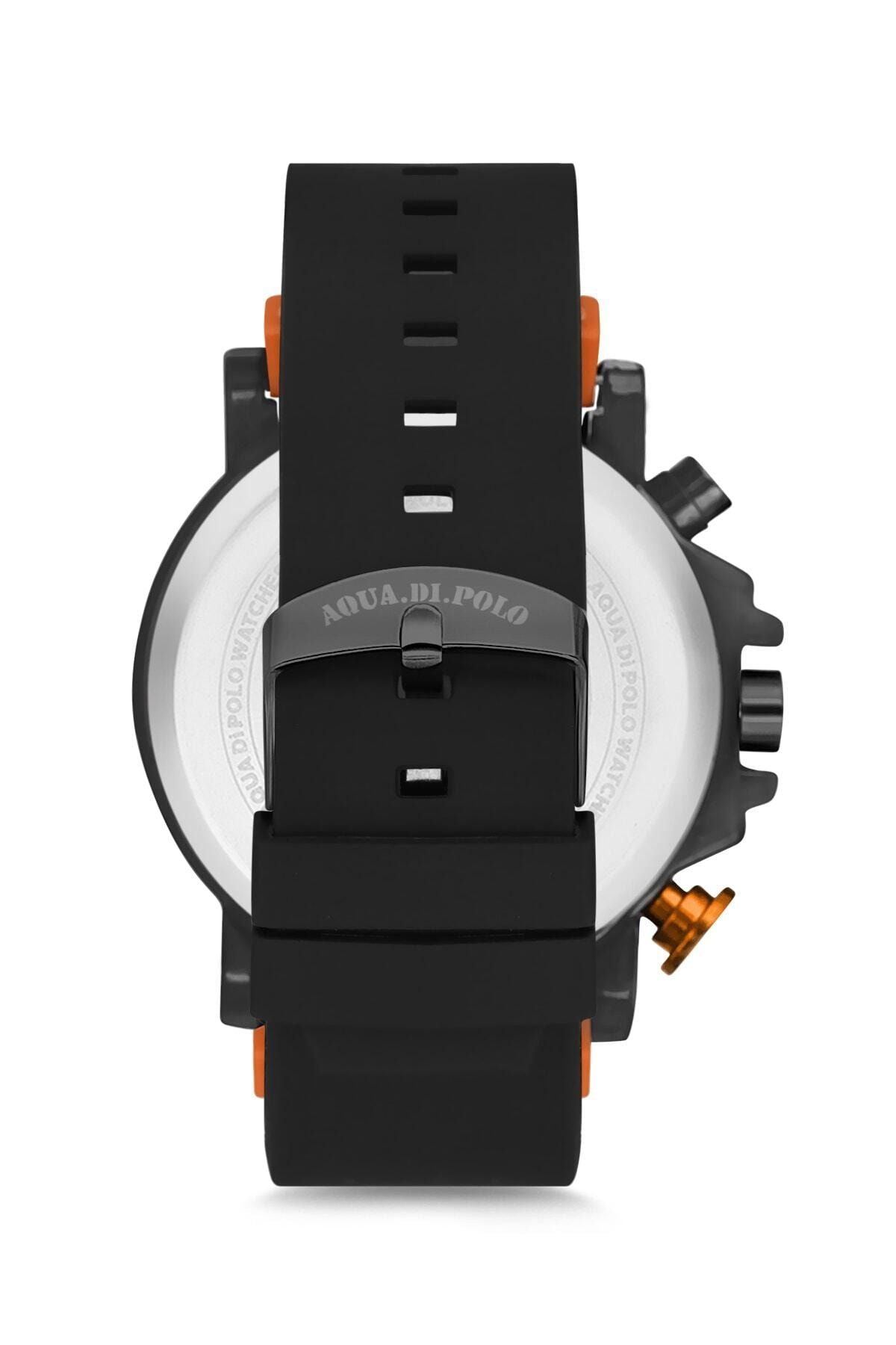 Aqua di Polo 1987 Black Silicone Men's Wristwatch APWR010001