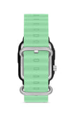 Aqua di Polo 1987 Turquoise Silicone Unisex Digital LED Wristwatch APWR033309