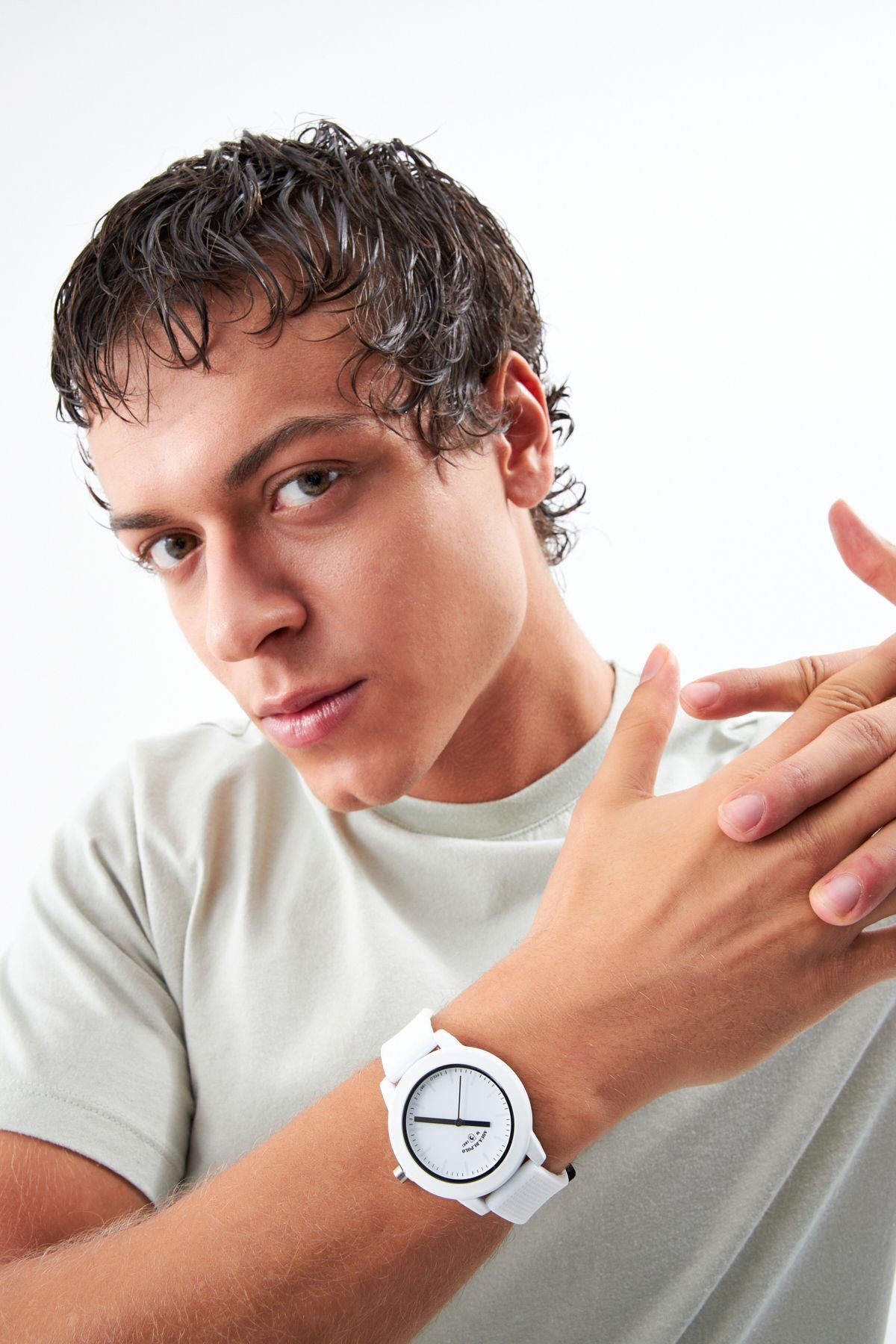 Aqua di Polo 1987 White Silicone Unisex Wristwatch APSR1-A9633-US555