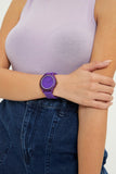 Aqua di Polo 1987 Purple Silicone Women's Wristwatch APSR1-A9634-USMMM