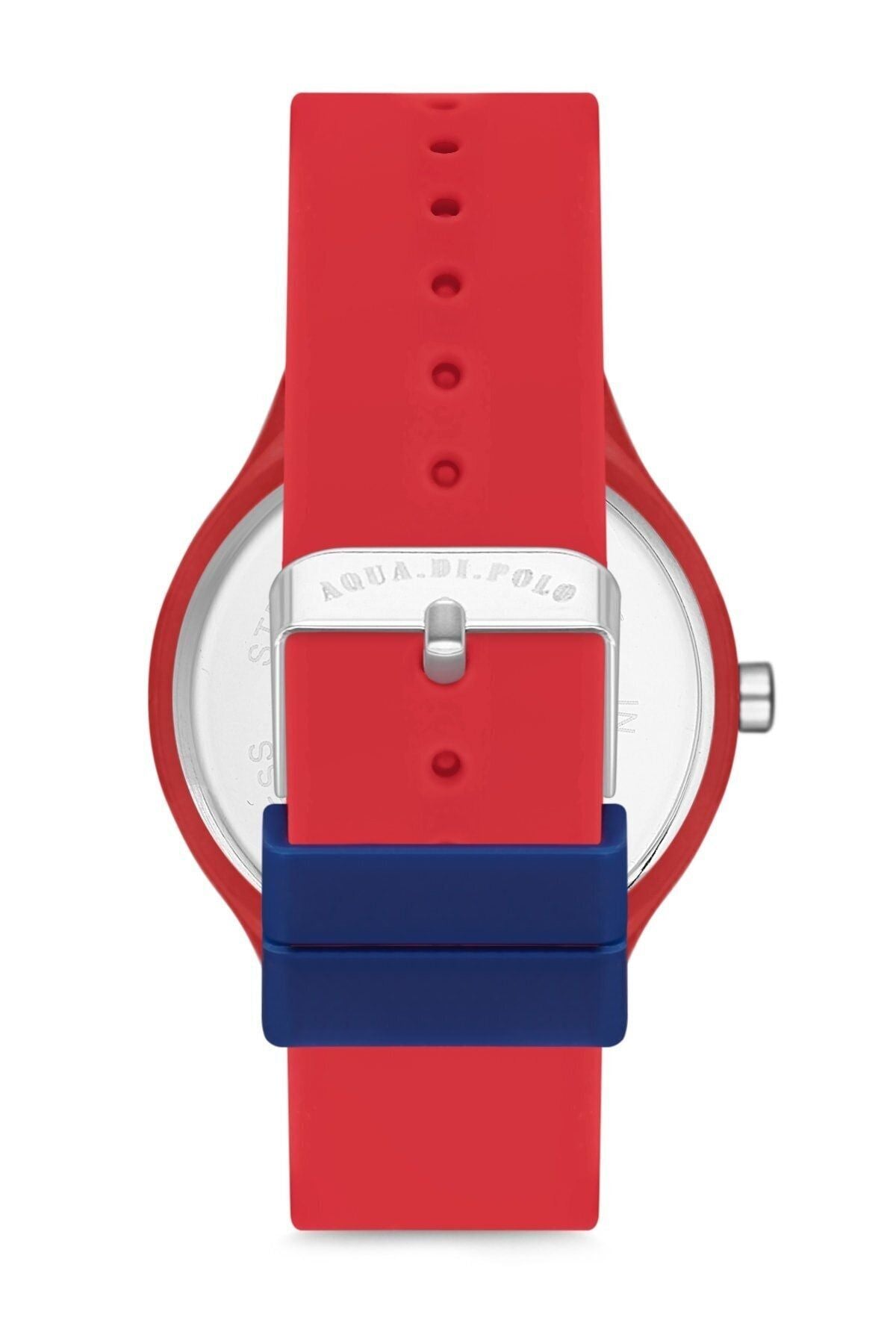 Aqua di Polo 1987 Red Silicone Unisex Wristwatch APSR1-A9649-USKKK