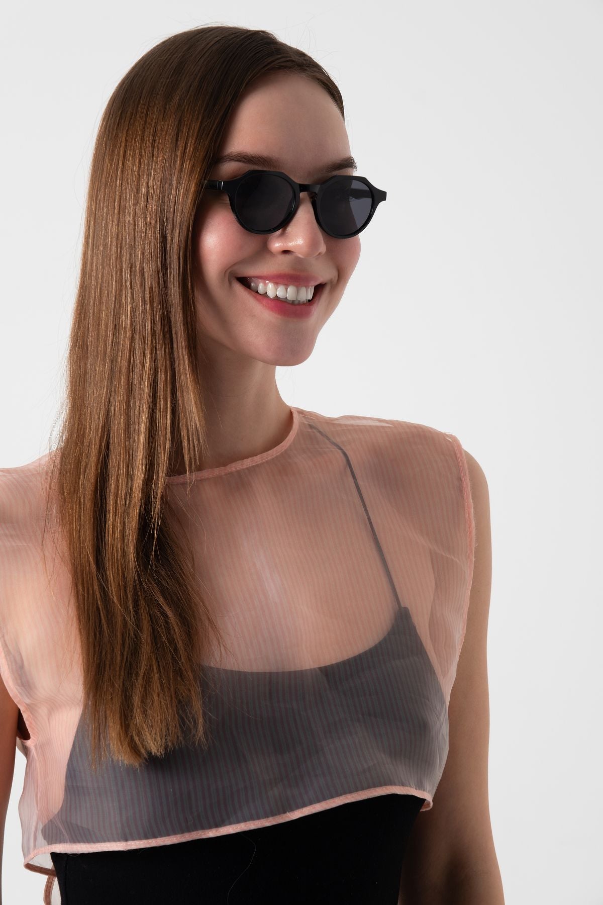Unisex Siyah Güneş Gözlüğü APSN013501