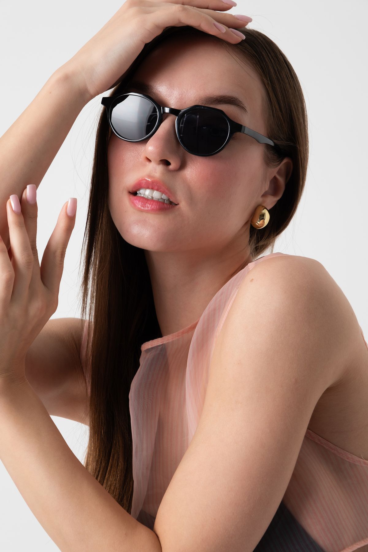 Unisex Siyah Güneş Gözlüğü APSN013501