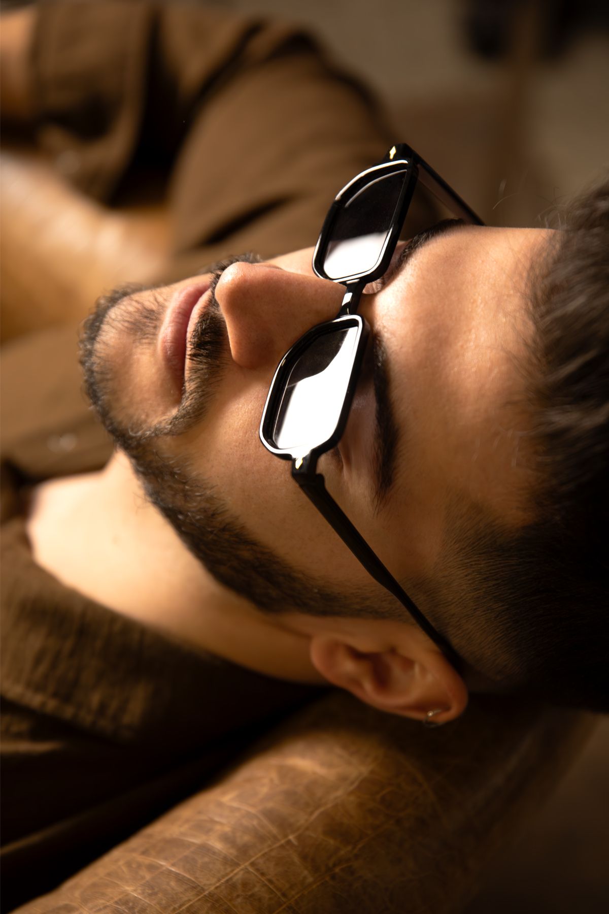 Venice Siyah Unisex Dikdörtgen Güneş Gözlüğü Apsı002801--50 Ekartman