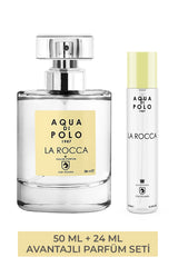 Aqua di Polo 1987 APCN004001 La Rocca 24 ml ve La Rocca 50ml Edp  Kadın Parfümü 2'li Parfüm Seti STCC021153