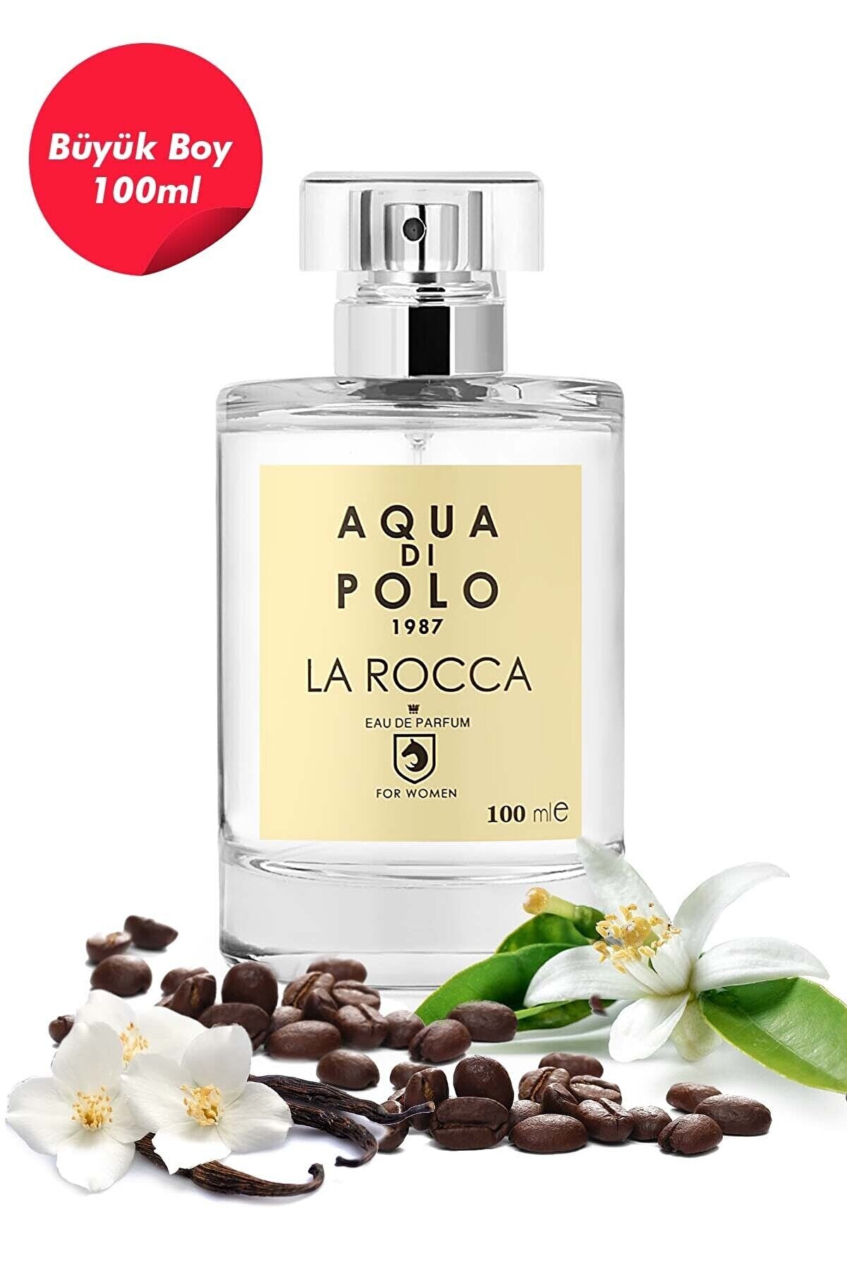 Aqua di Polo 1987 La Rocca 100 ml EDP Kadın Parfüm ve Red Erkek Parfüm 100 ml Edp 2'li Parfüm Seti STCC021152
