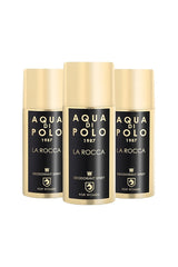 Aqua di Polo La Rocca 150 Ml Kadın Sprey Deodorant 3'lü Hediye Seti STCC004501