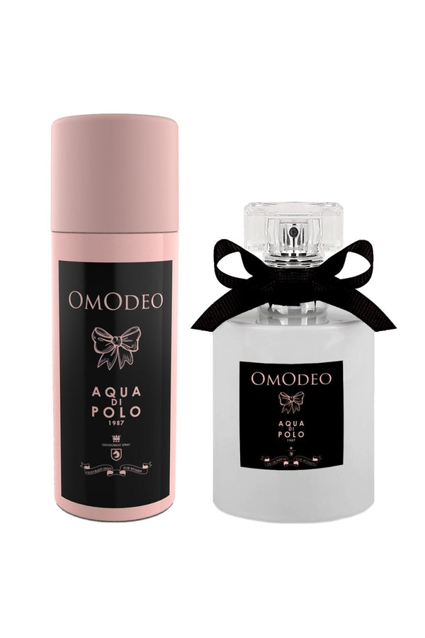 Aqua di Polo Omodeo 50 Ml EDP Kadın Parfüm, Deodorant 2'li Hediye Seti STCC005201